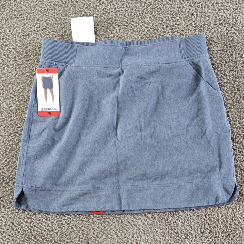 NWT Light Blue Skirt with Pockets Size M